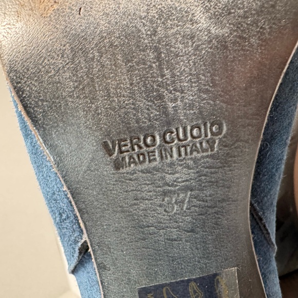 Free People Dakota Studded Western Boot in Blue Moon size 37 6.5 $268 - Picture 9 of 16